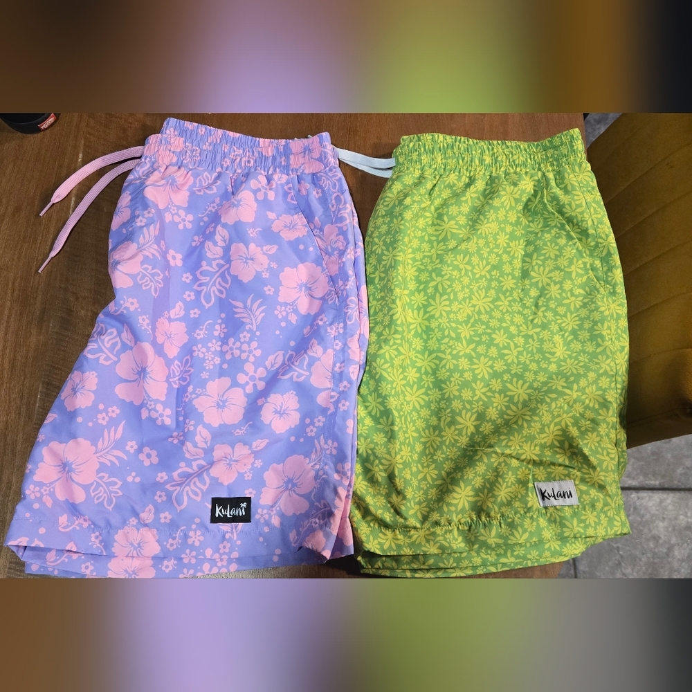 Mens Kulani Swim Trunks 2XL